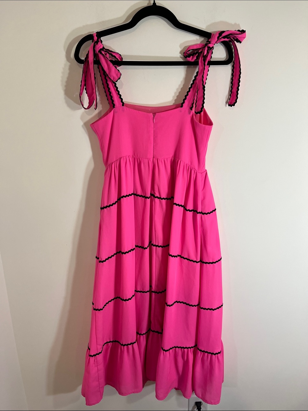 TCEC Ric Rac Midi Dress Size Small - Picture 2 of 7